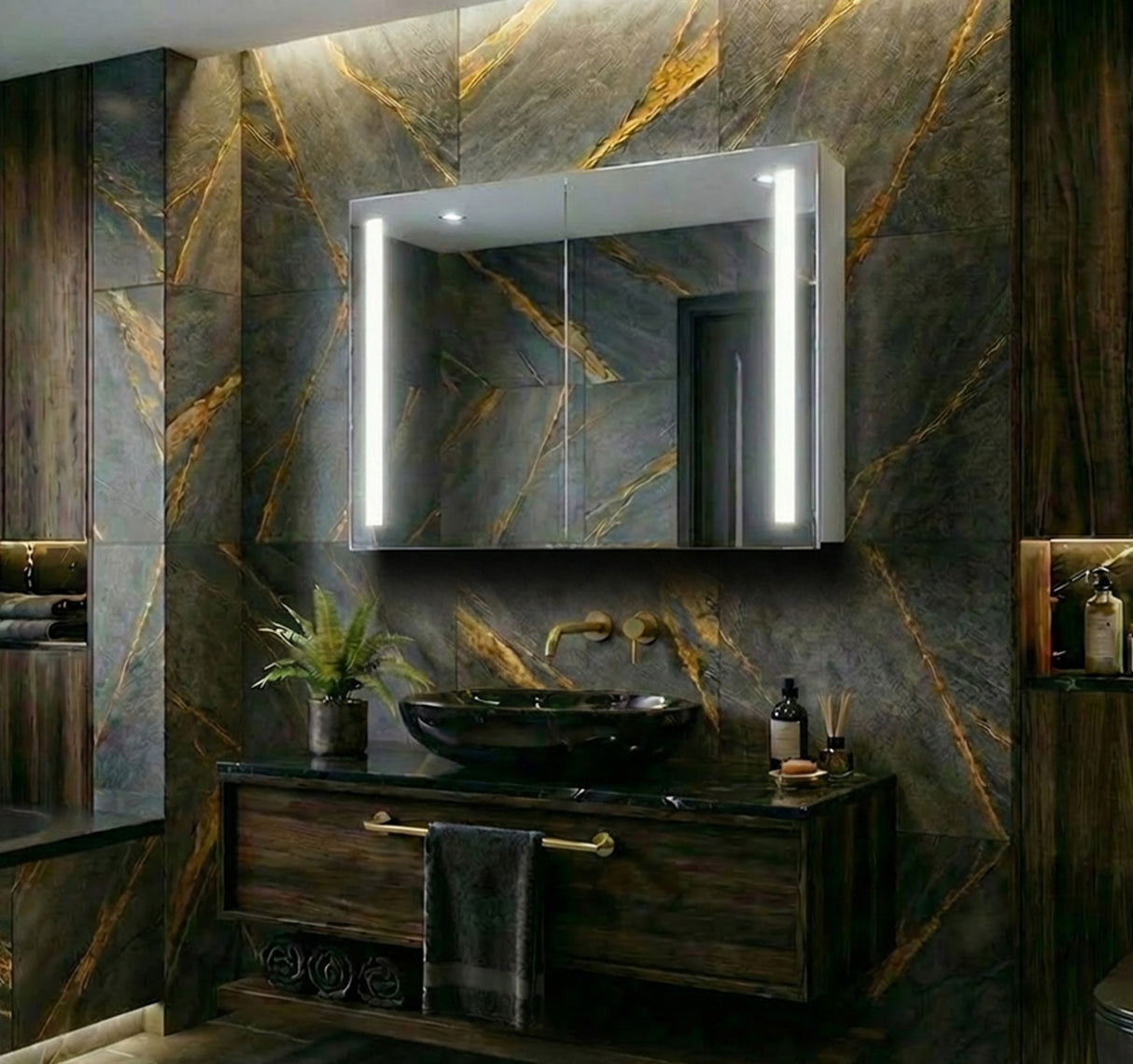 Lumin Two Door Demist Cabinet