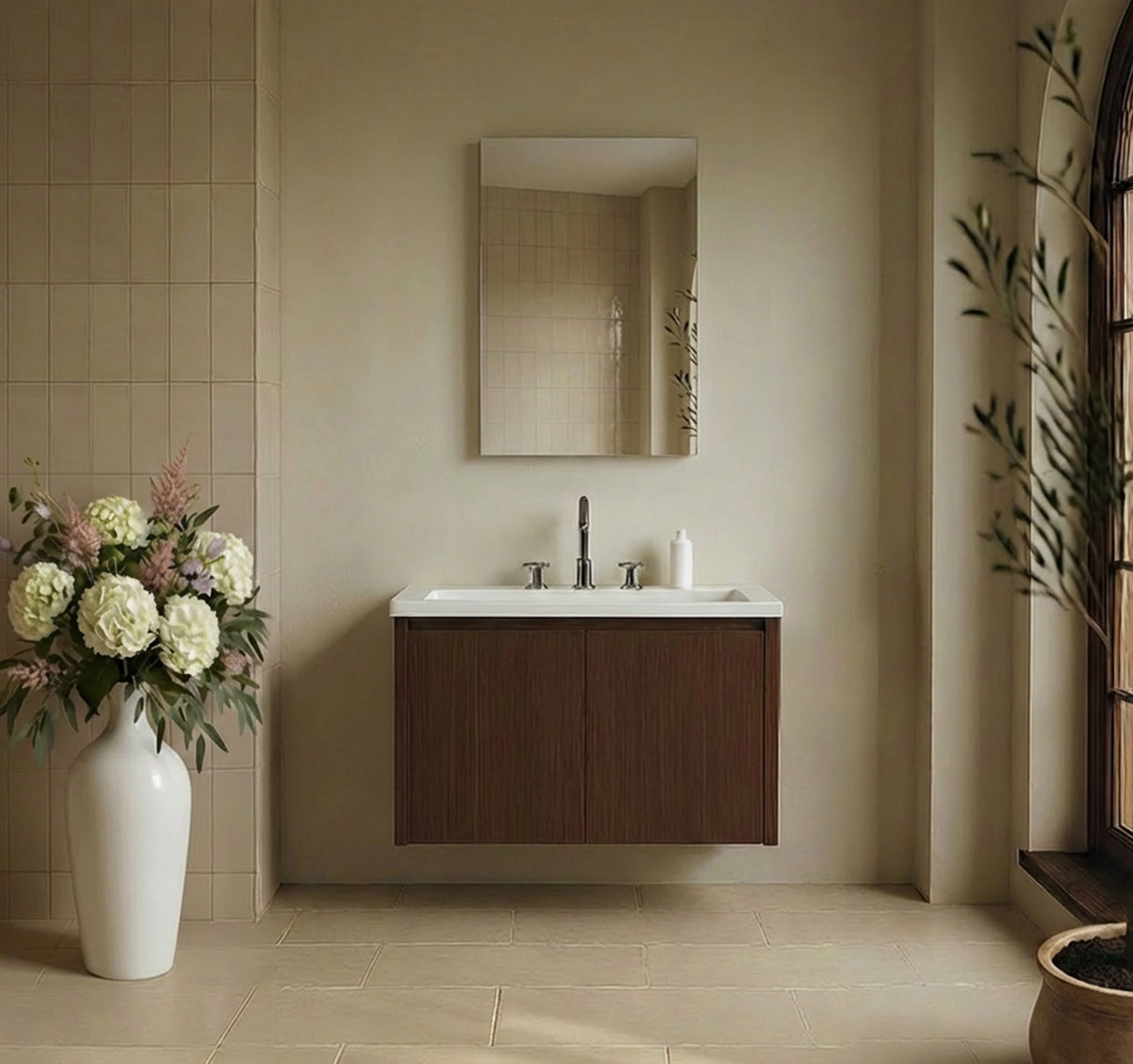 Victoria Backlit Bathroom Mirror (Shaver)