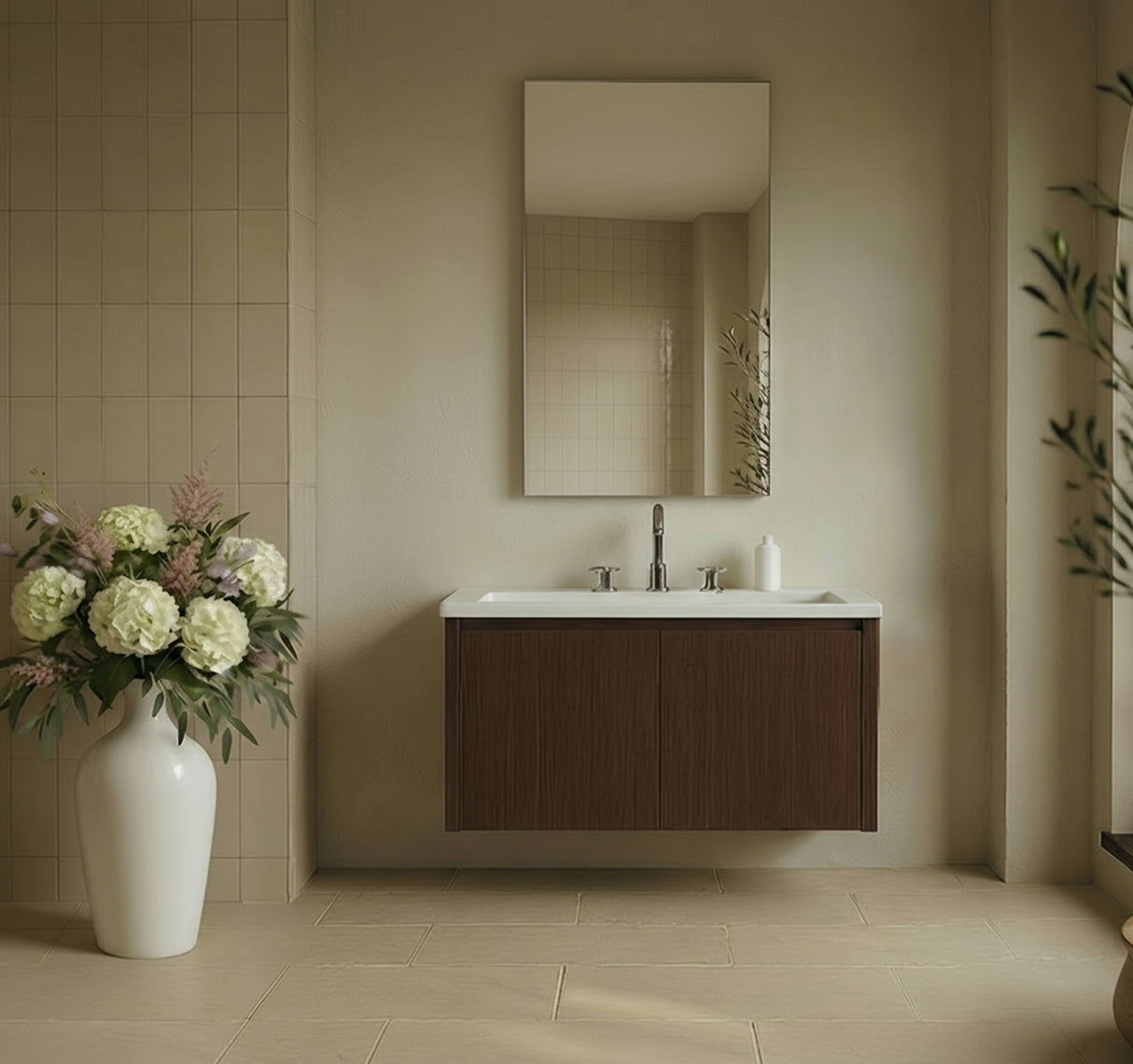 Victoria Backlit Bathroom Mirror (Shaver)