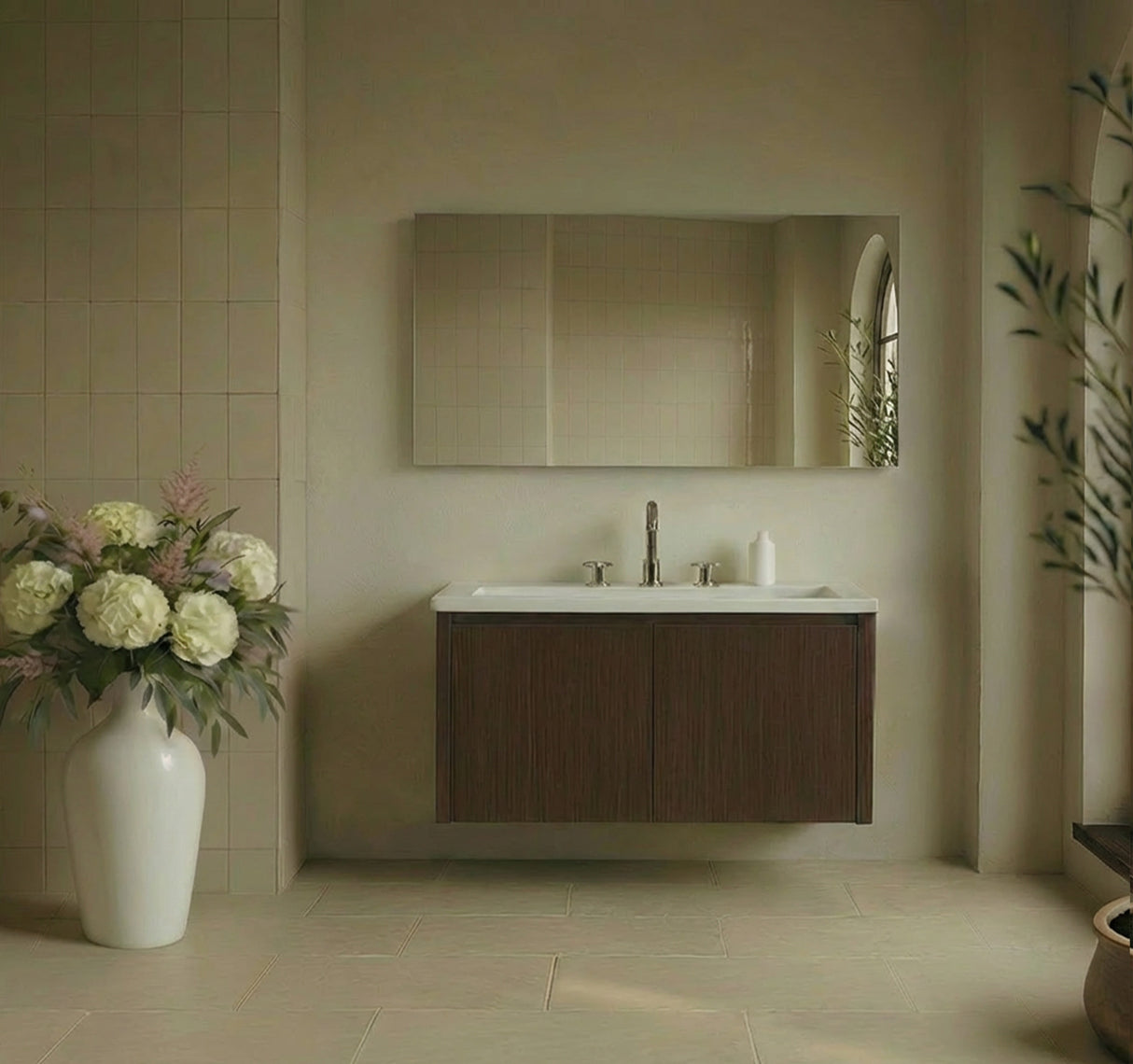 Victoria Backlit Bathroom Mirror (Shaver)