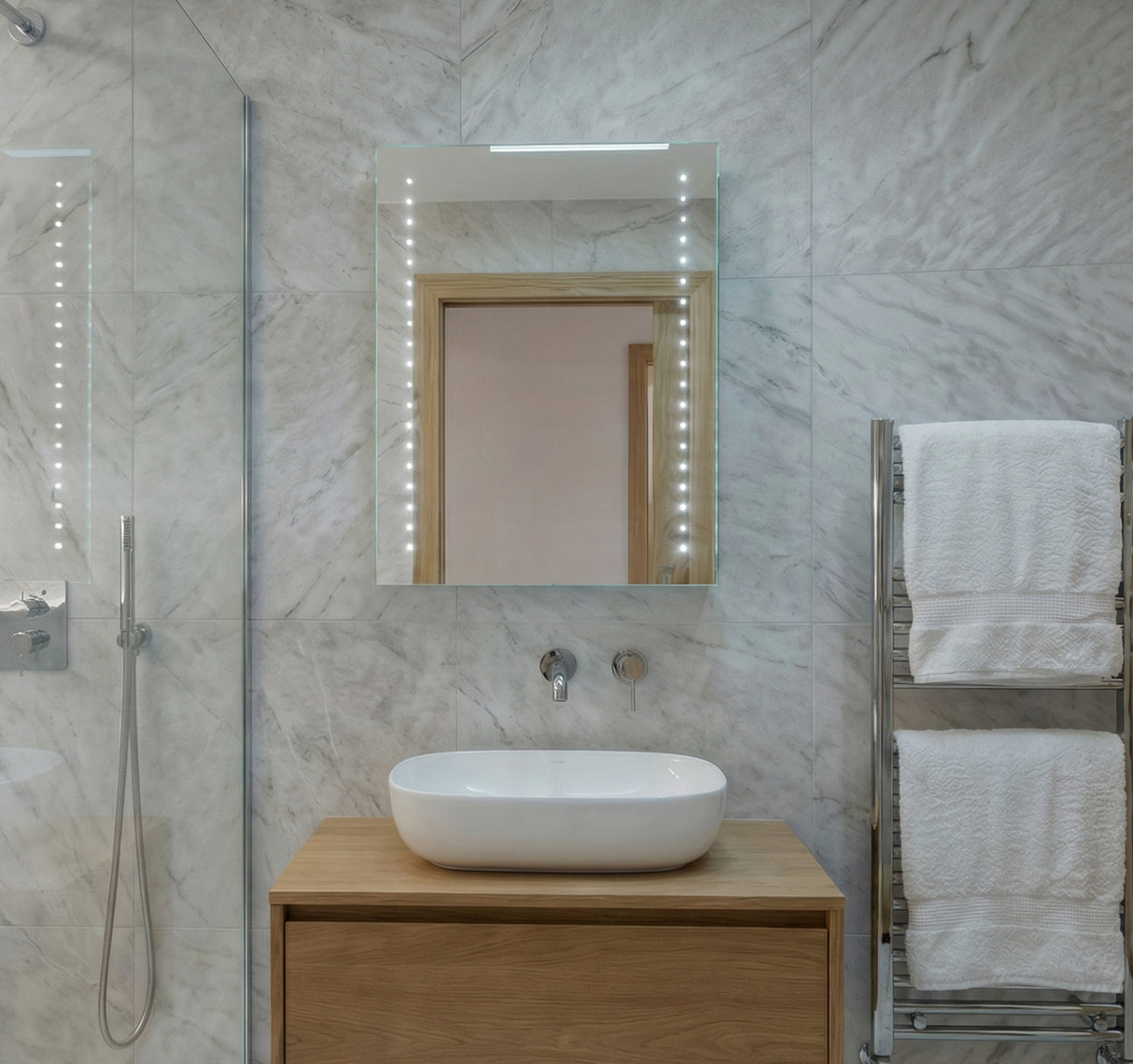 Pristina Single Door Demist Cabinet