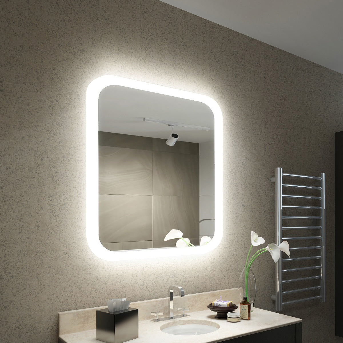 Anna LED Light Bathroom Mirror