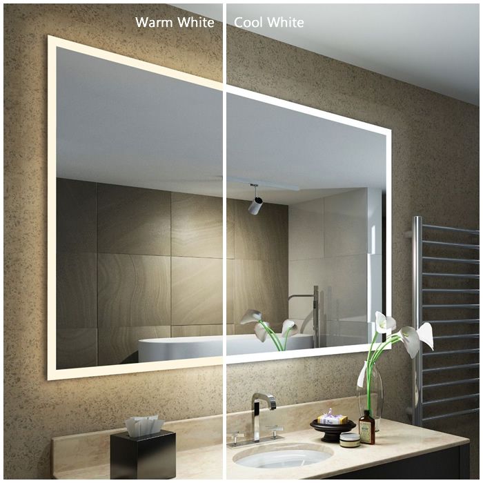 Summer LED Light Bathroom Mirror (Shaver)