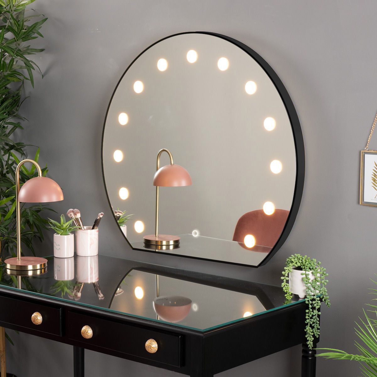 Solara Framed Vanity Mirror