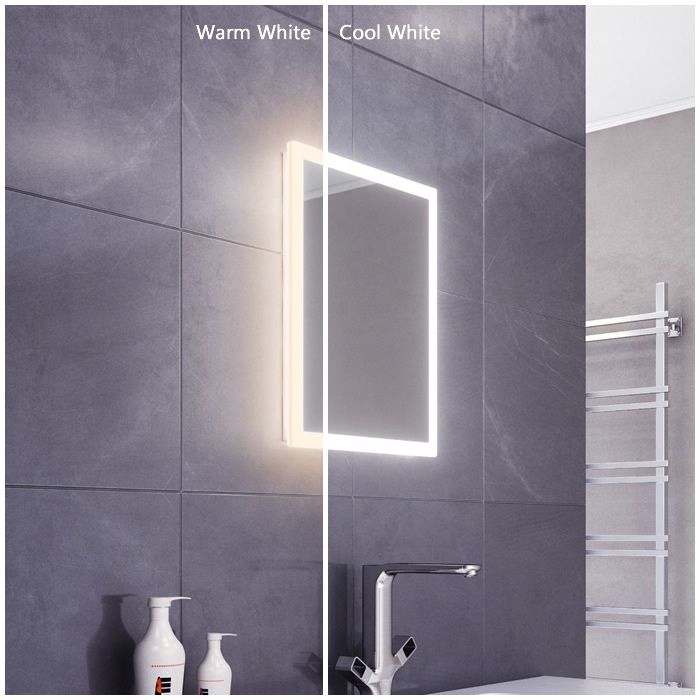 Aeris Edgelit Bathroom Mirror (Shaver)