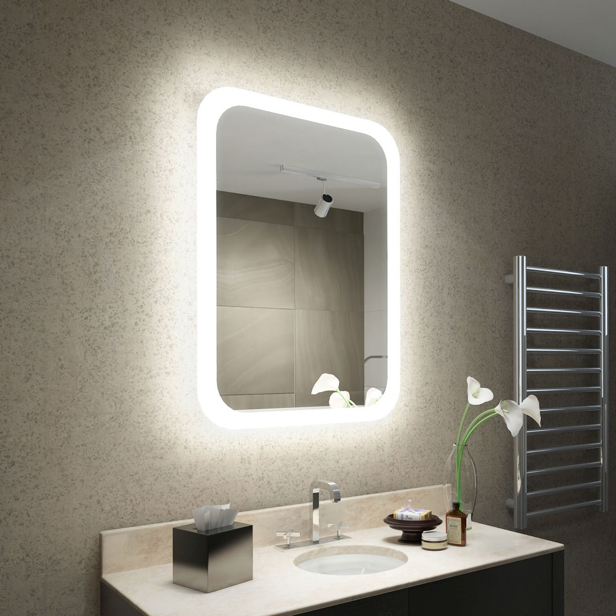 Anna LED Light Bathroom Mirror