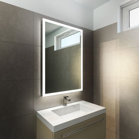 Edge Lit Bathroom Mirrors