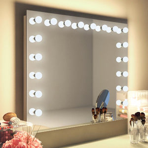 Starlet Wallmount Hollywood Mirror