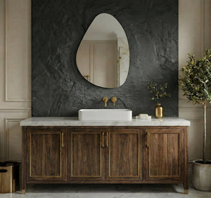 Ellie Pebble Backlit Bathroom Mirror (Shaver)