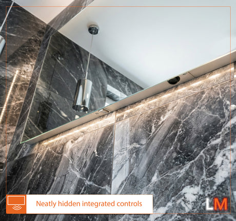 Sinead Backlit Bathroom Mirror (Slim)