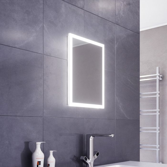 Aeris Edgelit Bathroom Mirror (Shaver)
