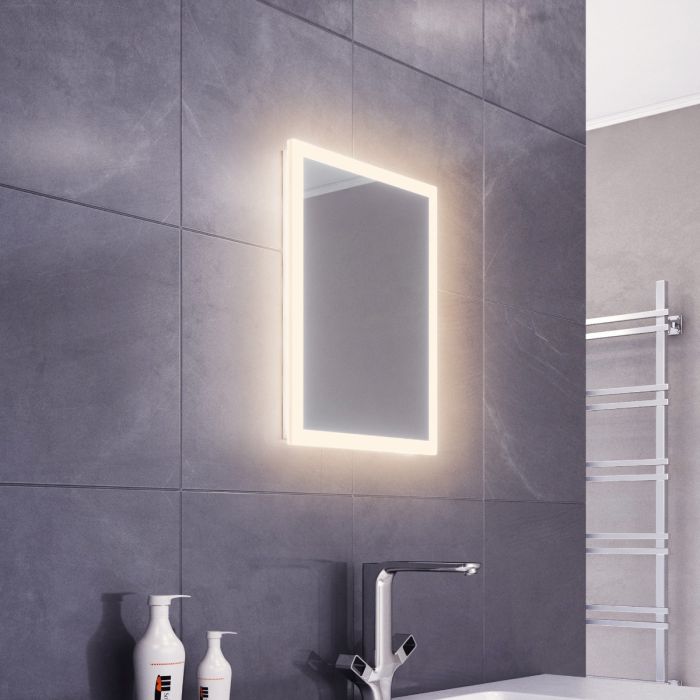 Aeris Edgelit Bathroom Mirror (Shaver)