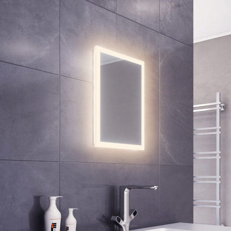 Aeris Edgelit Bathroom Mirror (Shaver)