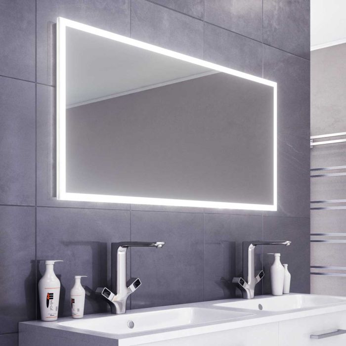 Aeris Edgelit Bathroom Mirror (Shaver)