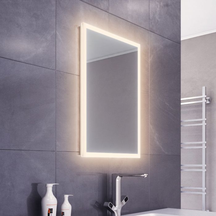 Aeris Edgelit Bathroom Mirror (Shaver)
