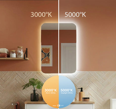 Scarlett Backlit Bathroom Mirror (Slim)