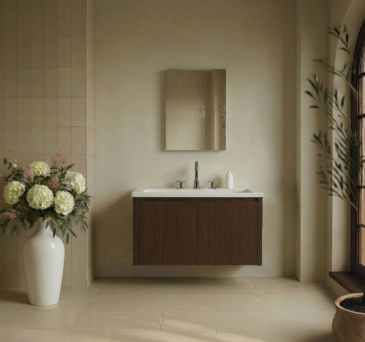 Victoria Backlit Bathroom Mirror (Shaver)