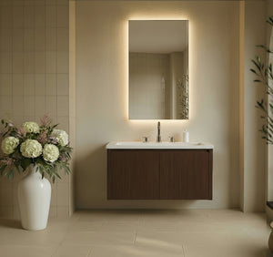 Victoria Backlit Bathroom Mirror (Shaver)