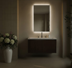 Victoria Backlit Bathroom Mirror (Shaver)