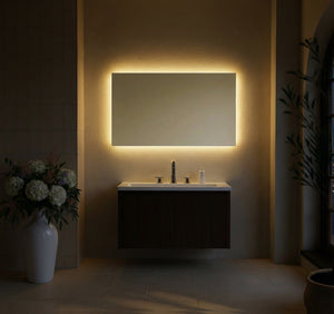 Victoria Backlit Bathroom Mirror (Shaver)
