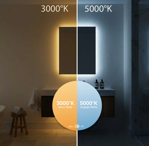 Sinead Backlit Bathroom Mirror (Slim)