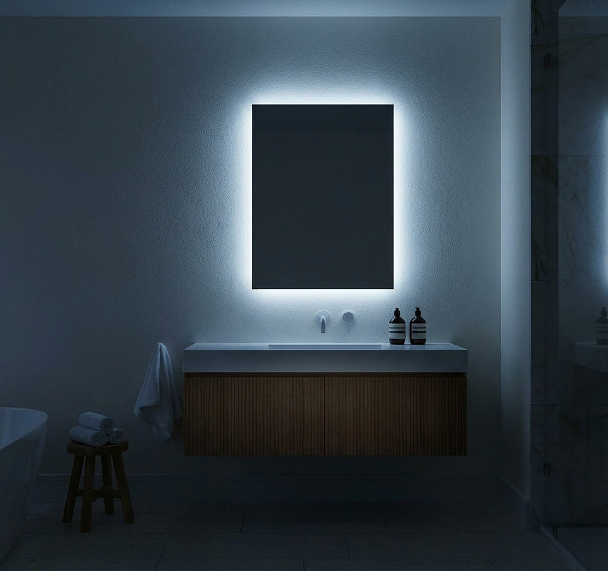 Sinead Backlit Bathroom Mirror (Slim)