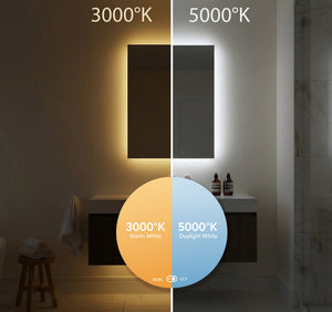 Sinead Backlit Bathroom Mirror (Slim)