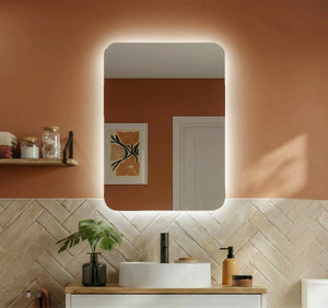 Scarlett Backlit Bathroom Mirror (Slim)