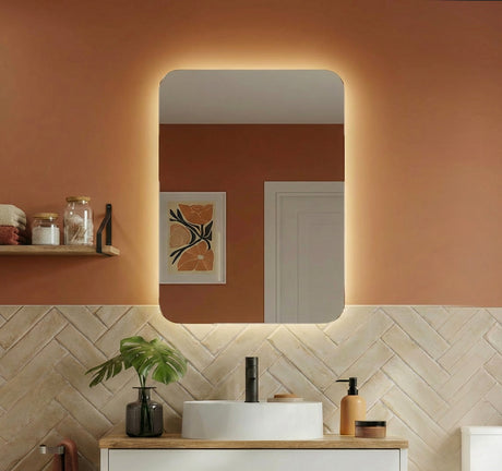Scarlett Backlit Bathroom Mirror (Slim)