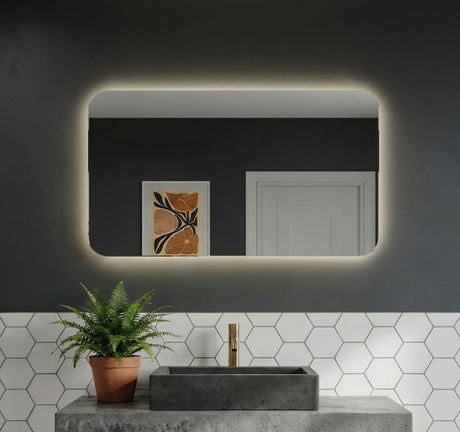 Sophia Backlit Bathroom Mirror (Shaver)