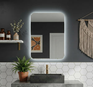 Sophia Backlit Bathroom Mirror (Shaver)