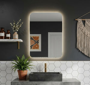 Sophia Backlit Bathroom Mirror (Shaver)