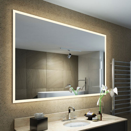 Summer LED Light Bathroom Mirror (Shaver)