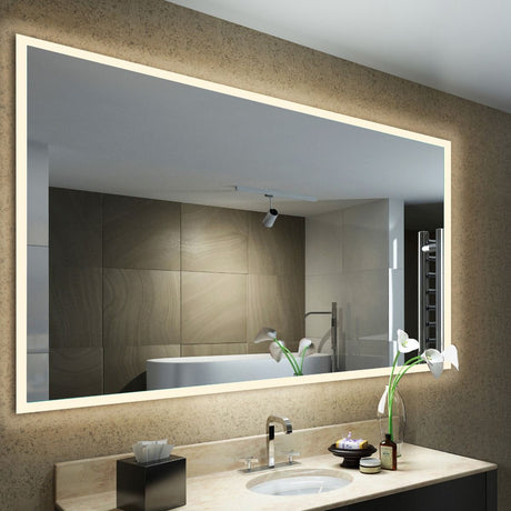 Summer LED Light Bathroom Mirror (Shaver)