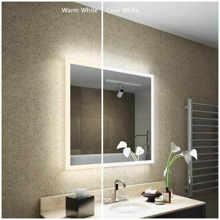 Summer LED Light Bathroom Mirror (Shaver)