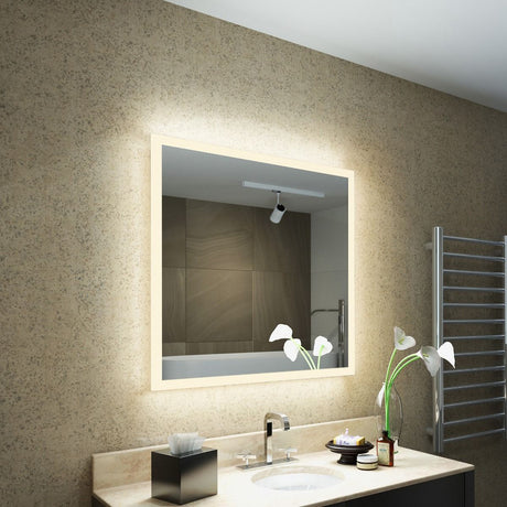 Summer LED Light Bathroom Mirror (Shaver)