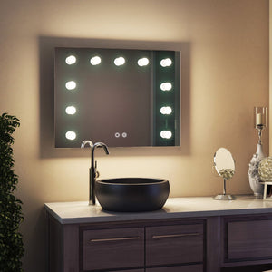 Glamora Bathroom Hollywood Mirror