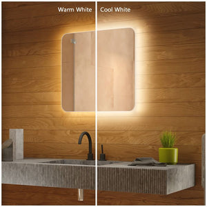 Sophia Backlit Bathroom Mirror (Shaver)