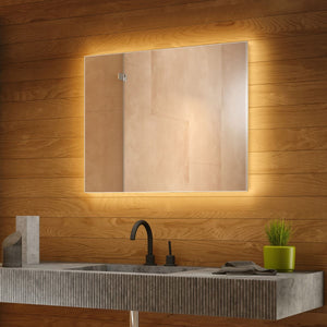 Victoria Backlit Bathroom Mirror (Shaver)