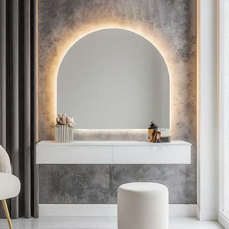 Lumina Arch Backlit Vanity Mirror