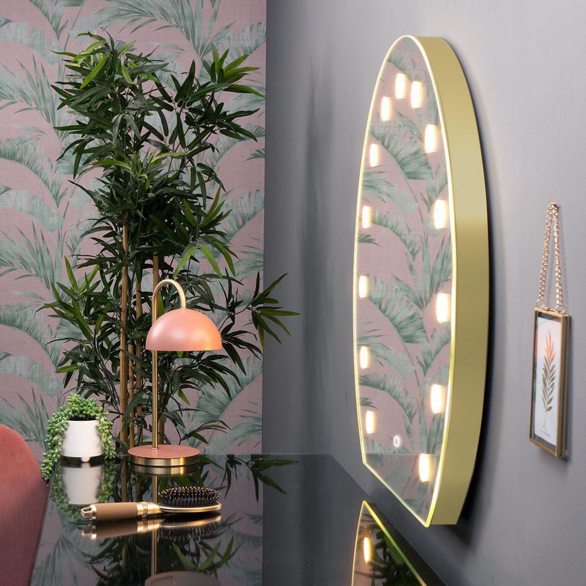 Solara Framed Vanity Mirror