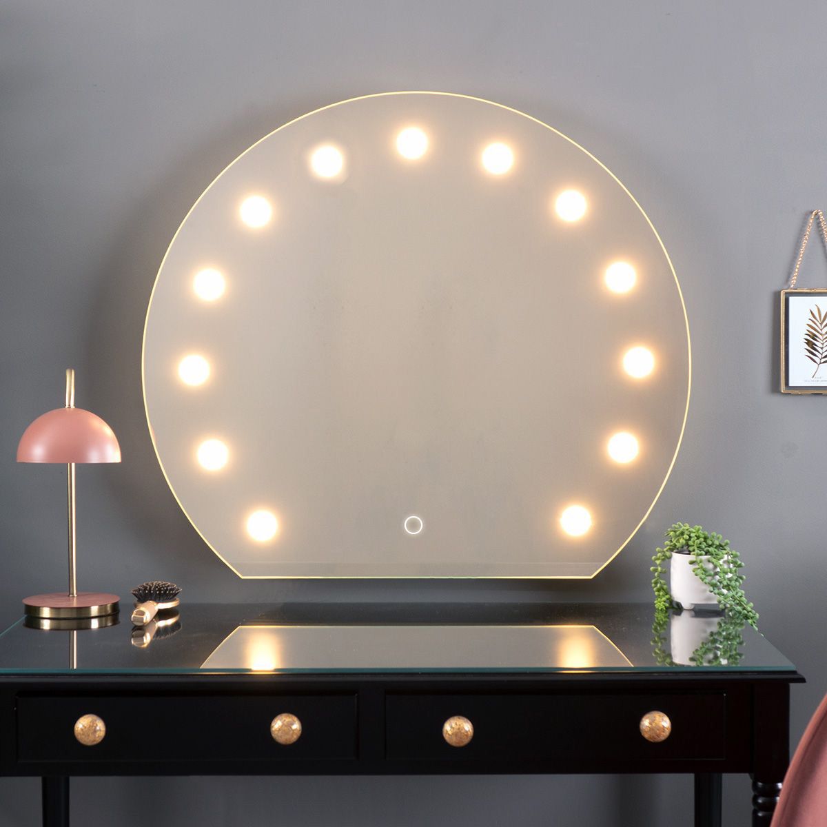 Solara Framed Vanity Mirror