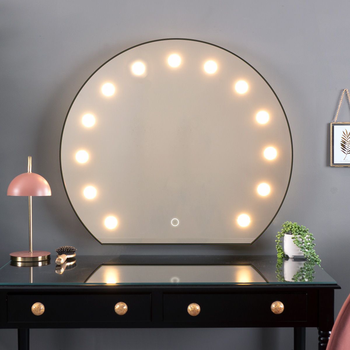 Solara Framed Vanity Mirror