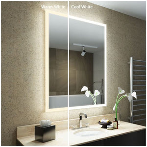 Aeris Edgelit Bathroom Mirror