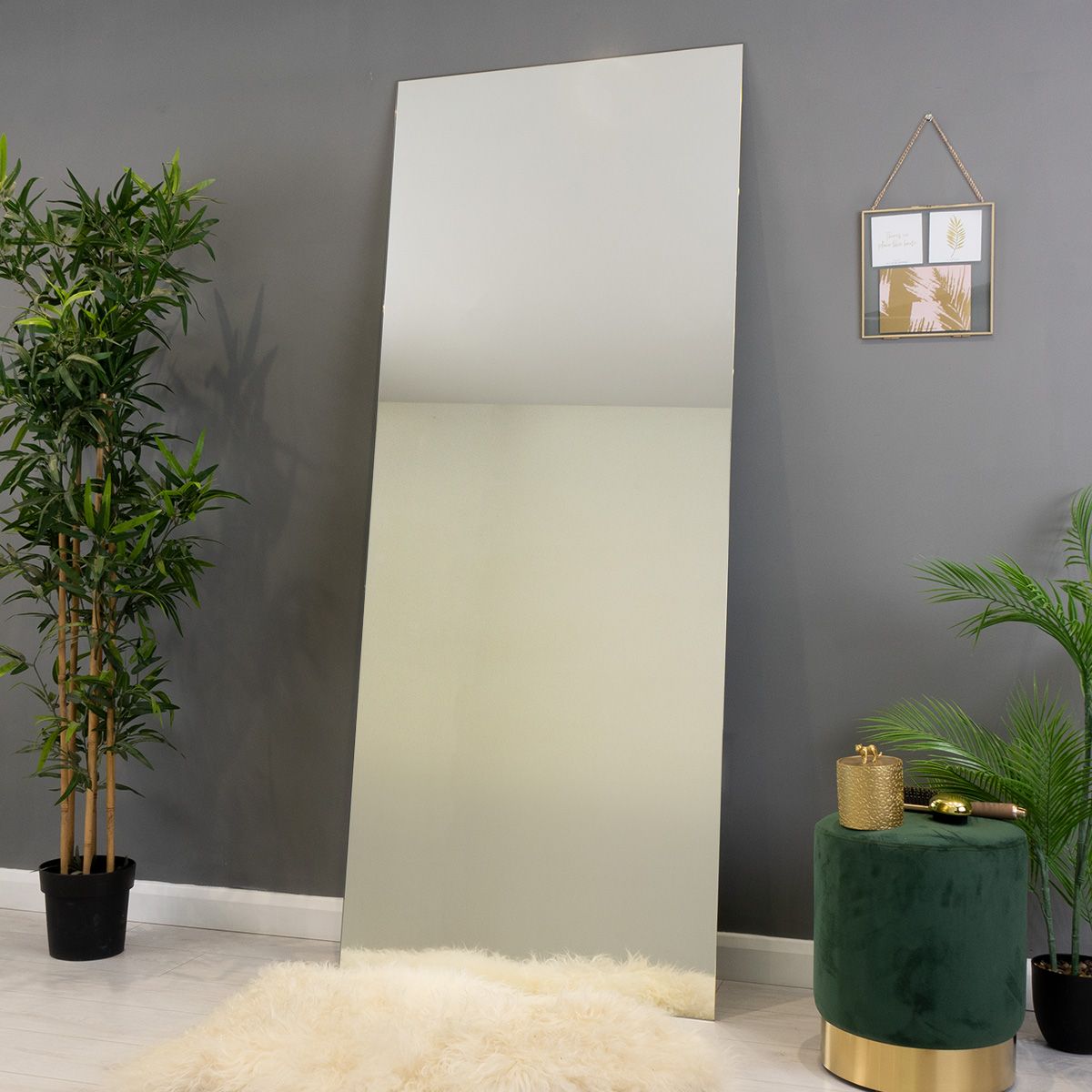 Aperture Full-length Leaner Mirror (Frameless)