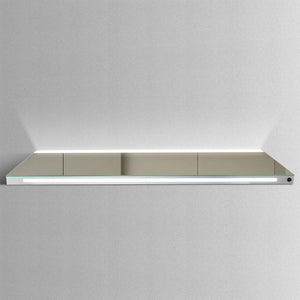 Iris Top Light Mirror with Ambient Underlight