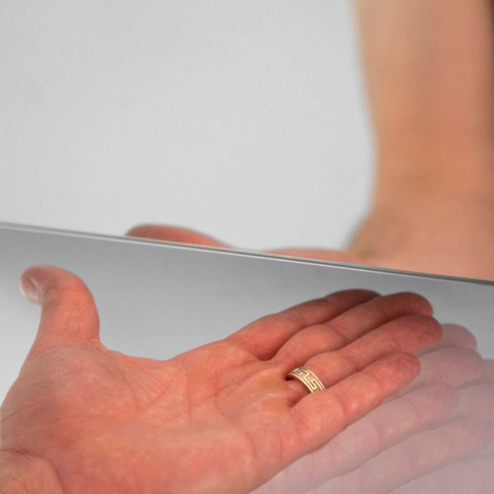 Eleni Pebble Backlit Bathroom Mirror (Shaver)