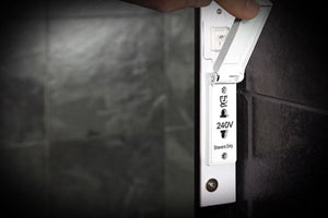 Anna LED Light Bathroom Mirror (Shaver)