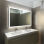 Halo Wide LED Light Bathroom Mirror (Shaver)