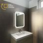 Halo Tall LED Light Bathroom Mirror (Shaver)